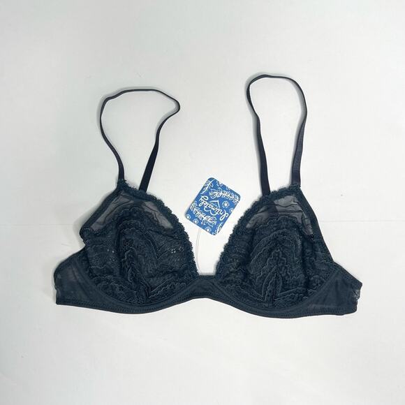 Intimately Free People Lace Bralette Storm - Picture 1 of 4